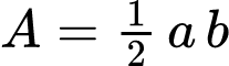 Area of a right triangle: Máy Tính Định Lý Pythagore