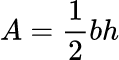 Formula: Isosceles Triangle Area Calculator