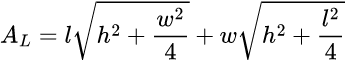 Formula: Pyramid Lateral Surface Area Calculator