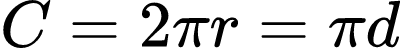 Circumference: 圆形计算器