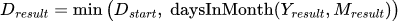 Month / quarter / year stepping: Date ± Calendar Units Calculator