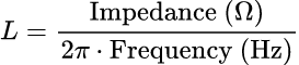 Inductor (Low-Pass): Calculateur de fréquence de filtre pour haut-parleur