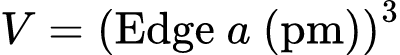 Unit Cell Volume: Calculadora de celda unitaria cúbica