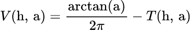V Function: Owen's T Function and V Function Calculator