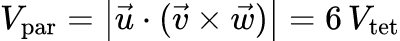 Parallelepiped Volume: Volume of a Tetrahedron (and Parallelepiped) from 4 Points