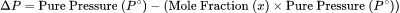 Vapor Pressure Lowering: Raoult's Law Calculator