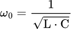 Angular Resonant Frequency: RLC 電路計算器
