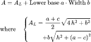 Total Surface Area: حاسبة حجم ومساحة سطح الإسفين (قاعدة مستطيلة)