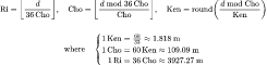 Distance in Edo Units (Ri / Cho / Ken): 江戸ウォーキング 日光街道