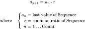 Geometric Sequence: أكمل النمط: حاسبة الرقم التالي في المتتالية