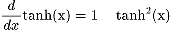 First Derivative: tanh(x) Hiperbolik Tanjant Fonksiyonu Hesaplama Aracı