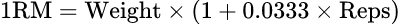 Epley Formula: Калькулятор 1ПМ