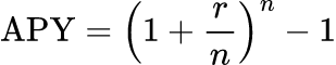 Annual Percentage Yield (APY): CD（米国譲渡性預金）満期額シミュレーター