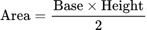数学公式: 三角形面积计算器