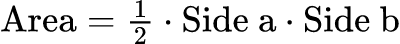 Triangle Area: 畢氏定理三角形計算機