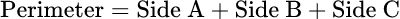 Perimeter: 三角形计算器