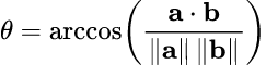 Angle Between Vectors: 벡터 내적·외적 계산기