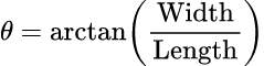 Diagonal Angle: आयत का विकर्ण कैलकुलेटर