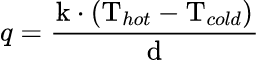 Heat Flux: ऊष्मा चालन (Thermal Conduction) ताप प्रवाह कैलकुलेटर