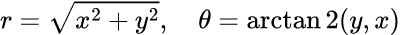 Formula: Polar Coordinates Calculator