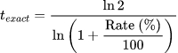 Exact Doubling Time: Công Cụ Tính Thời Gian Nhân Đôi Số Tiền