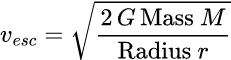 Escape Velocity: 軌道速度與逃逸速度計算器