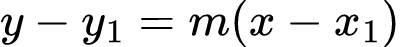 Formule: Calculateur de Forme Point-Pente