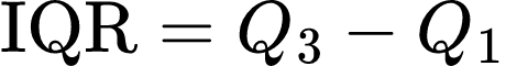 Formule: Calculateur de quartiles et d'écart interquartile (IQR)