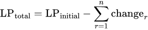 數學公式: 遊戲王 Life Points 計算機