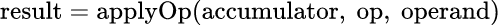 数学公式: 带记忆功能的基础在线计算器