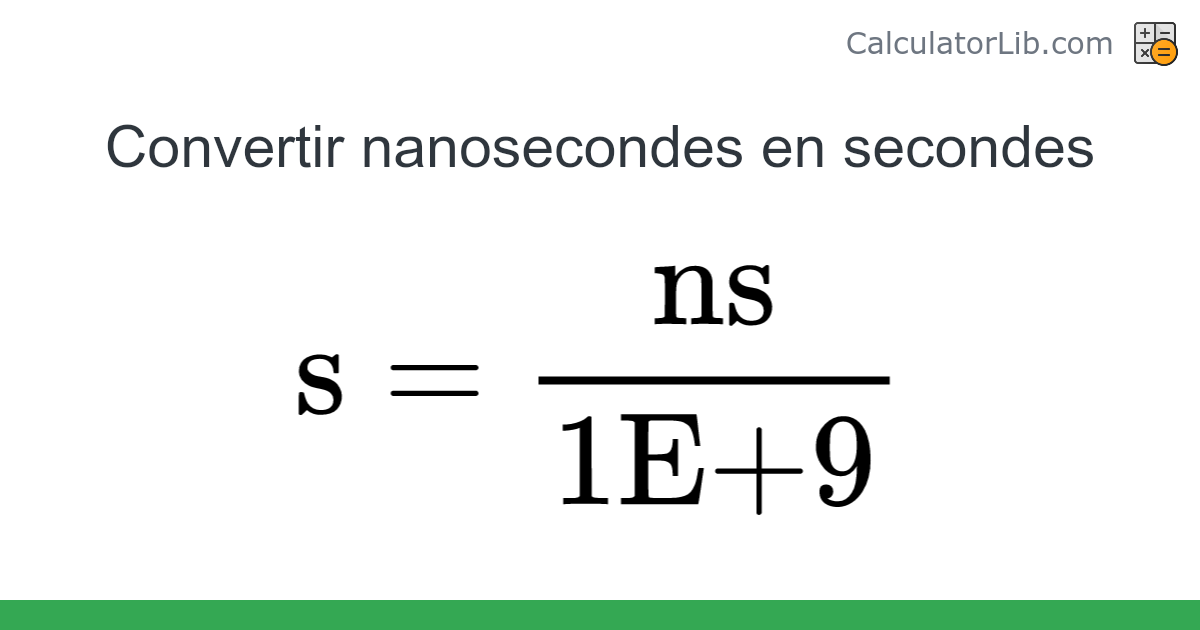 nanosecondes-secondes-converter-ns-en-s-time-converter