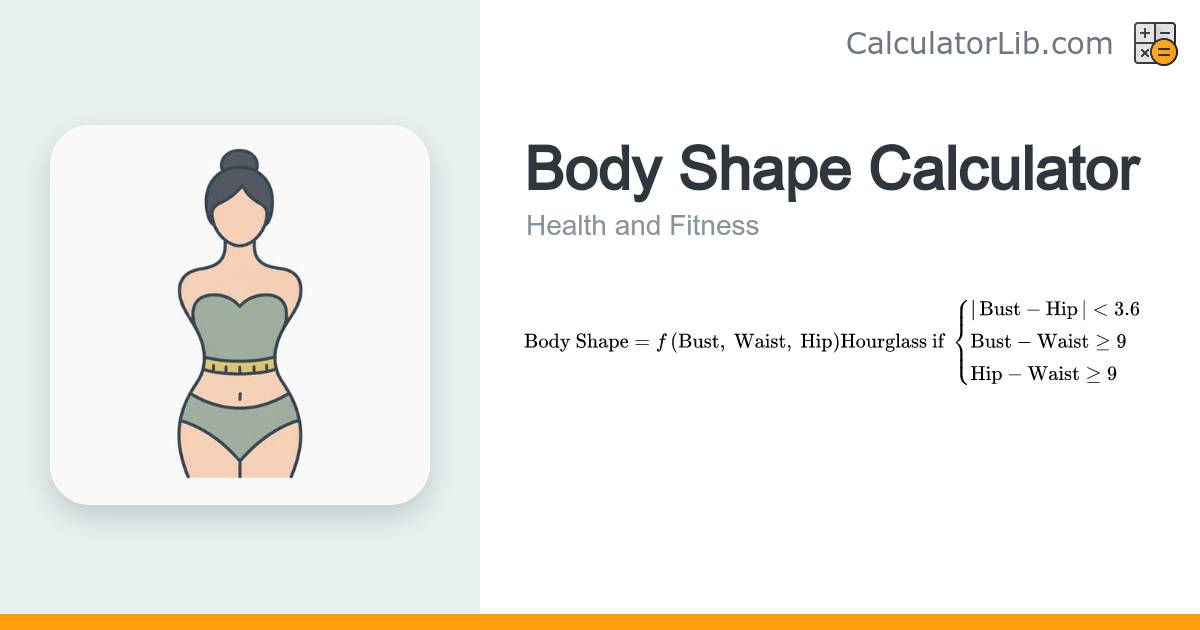 Body Shape Calculator - CalculatorLib